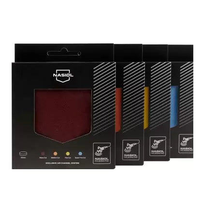 Nasiol Polishing Pads | Multi-Cut Foam Pads, 150mm