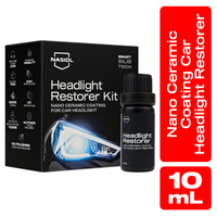 Nasiol Headlight Restorer Kit | Headlight Protection, 10mL