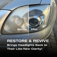 Nasiol Headlight Restorer Kit | Headlight Protection, 10mL