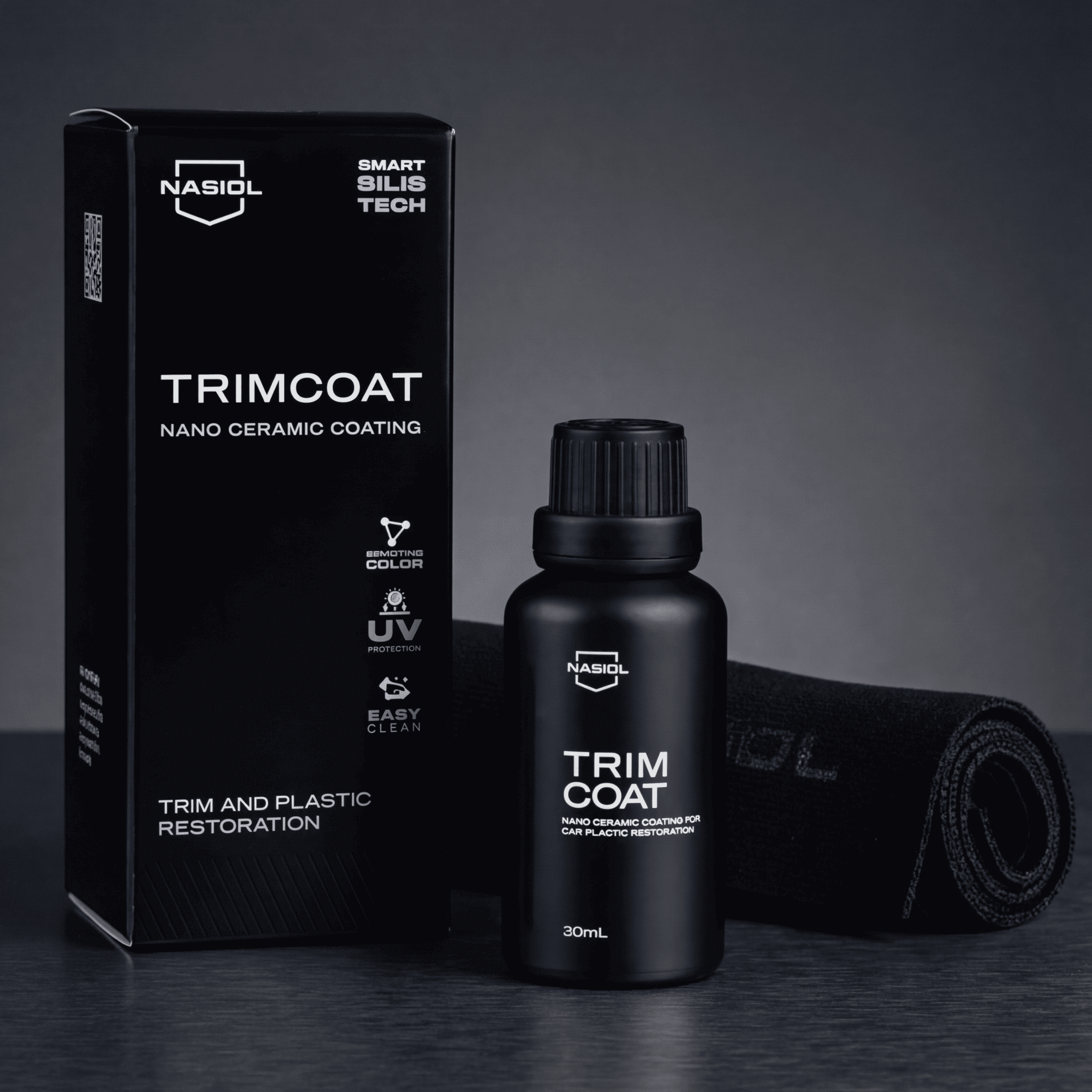 Nasiol TrimCoat | Nano Ceramic Trim Protection, 30mL
