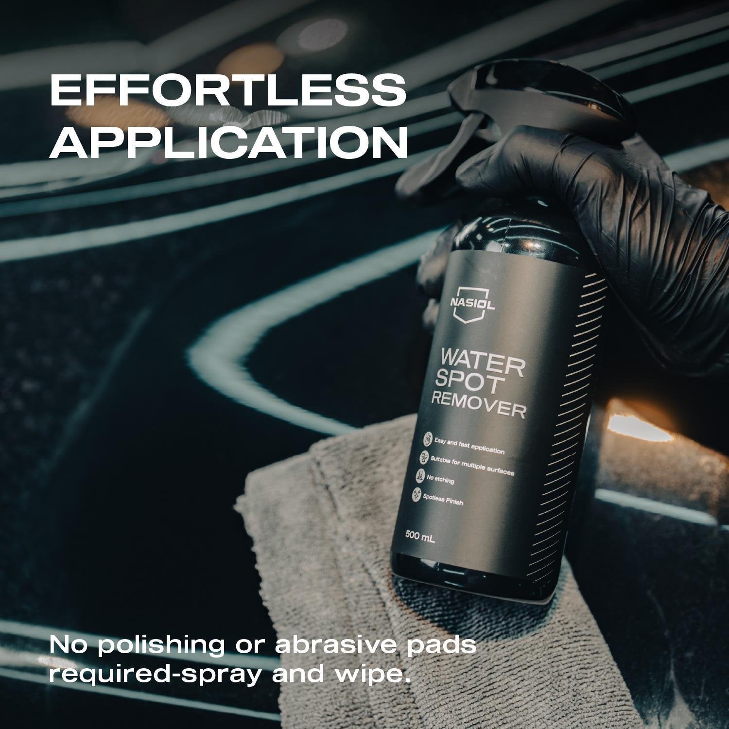 Nasiol Water Spot Remover | Hard Water Stain Eliminator, 500mL